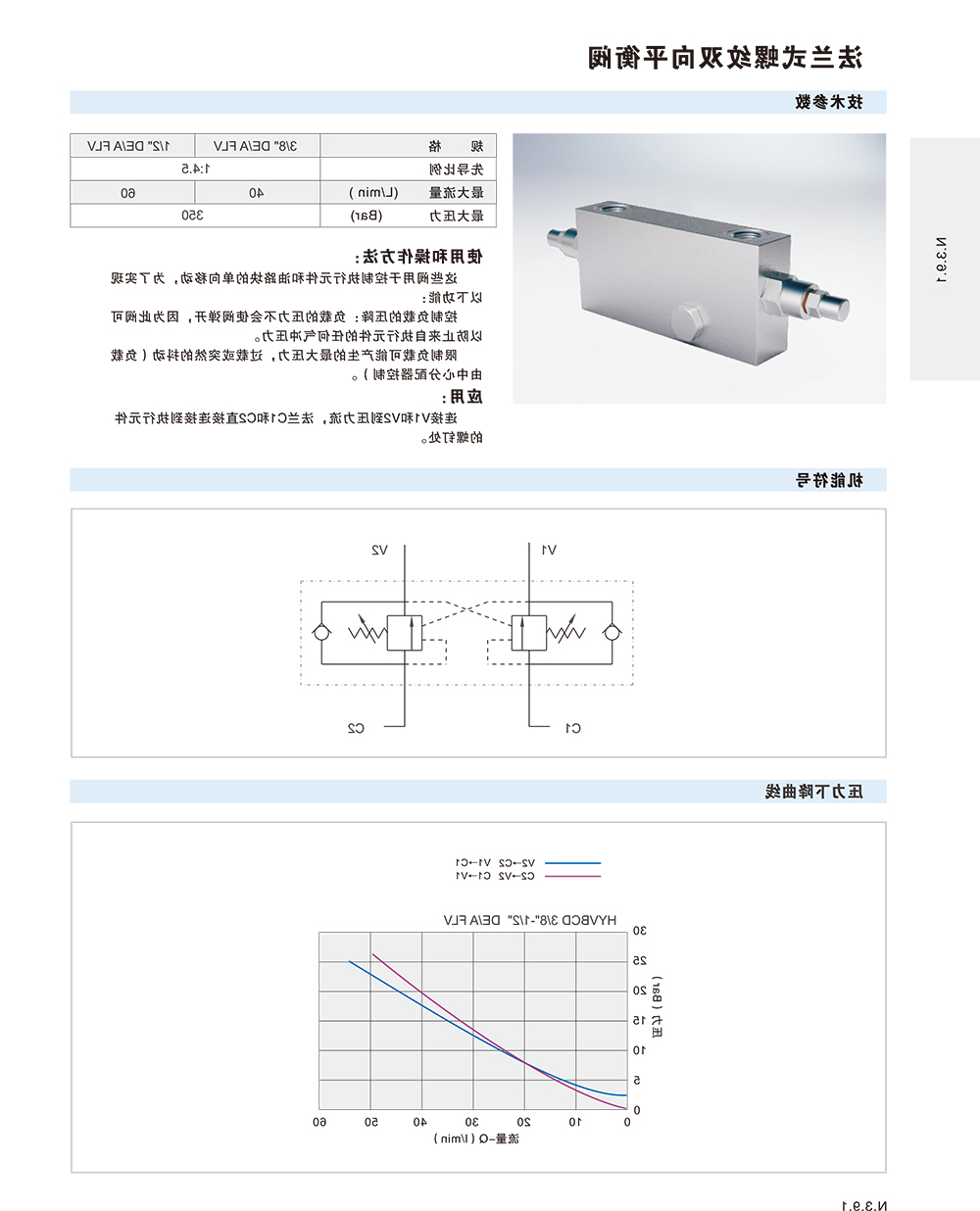 法兰式螺纹双向平衡阀